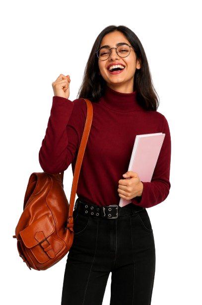 Student smiling - Educ platform